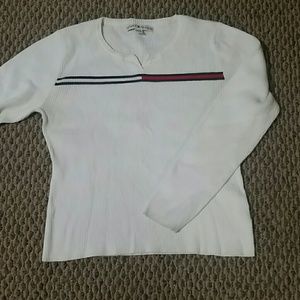 White Tommy hilfiger top